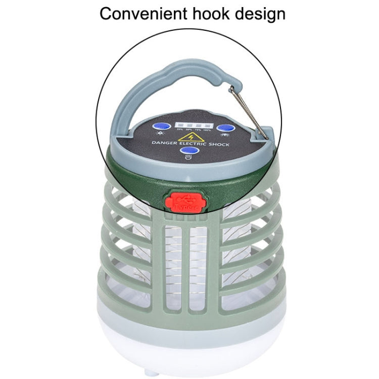 Outdoor USB Charging Lighting Mosquito Capture(W882 Black) - Repellents by null | Online Shopping South Africa | PMC TechLife | Buy Now Pay Later Mobicred