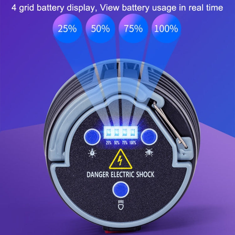 Outdoor USB Charging Lighting Mosquito Capture(W882 Black) - Repellents by null | Online Shopping South Africa | PMC TechLife | Buy Now Pay Later Mobicred