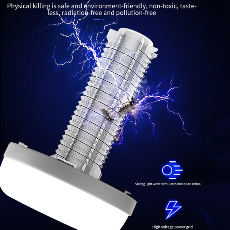 Bluetooth Audio USB Charging Lighting Mosquito Trap(W881 Green)