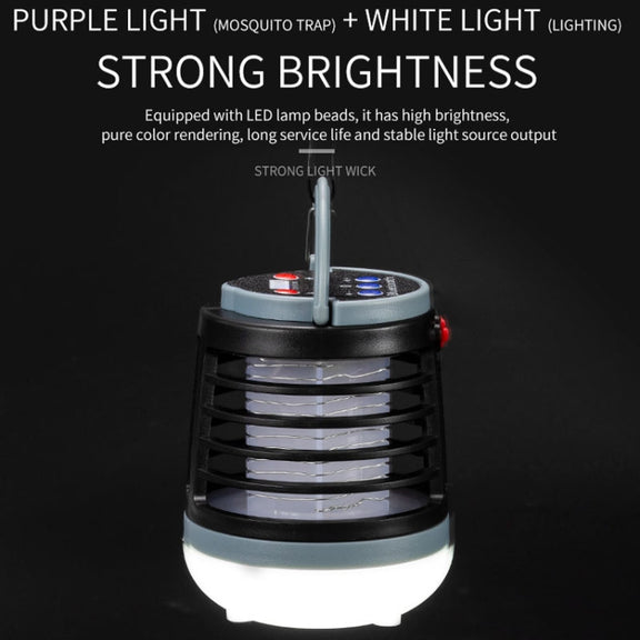 Bluetooth Audio USB Charging Lighting Mosquito Trap(W881 Brown)