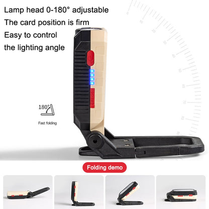 E-SMARTER COB Work Light USB Emergency Flashlight Maintenance Lamp, Style: W599A 10 Hole - Camping Lighting by E-SMARTER | Online Shopping South Africa | PMC Jewellery | Buy Now Pay Later Mobicred