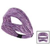 VR Glasses Head-mounted Breathable Sweat-proof Eye Mask(Purple)
