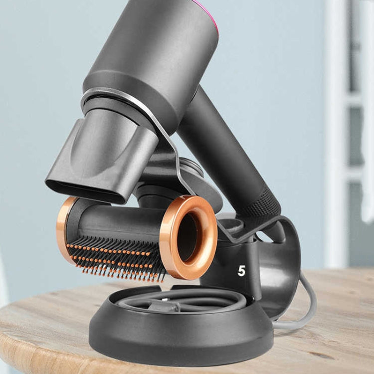 For Dyson Supersonic Hair Dryer Stand Holder With Cable Storage Function(Silver) - Hair Dryers & Accessories by PMC TechLife | Online Shopping South Africa | PMC TechLife