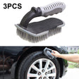 3 PCS Car Tire Brush Carpet Foot Pad Brush, Style: DM-093 Large U-shaped Brush - Car washing supplies by PMC TechLife | Online Shopping South Africa | PMC TechLife | Buy Now Pay Later Mobicred