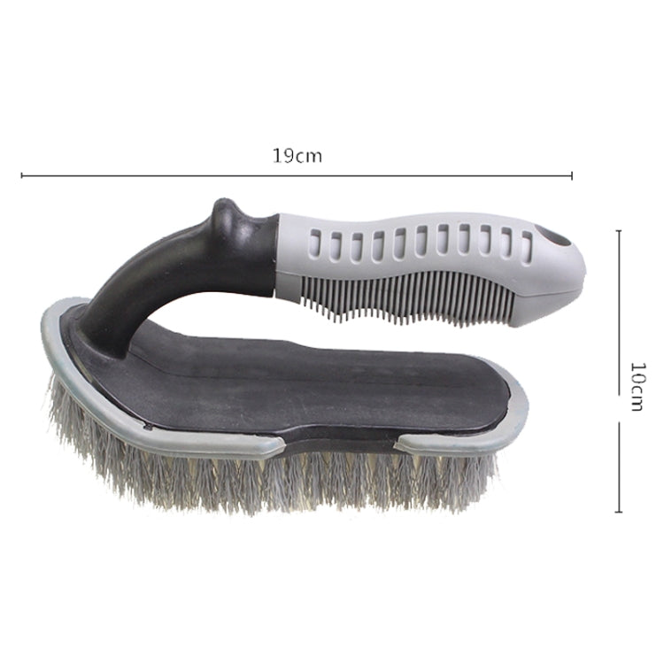 3 PCS Car Tire Brush Carpet Foot Pad Brush, Style: DM-093 Large U-shaped Brush - Car washing supplies by PMC TechLife | Online Shopping South Africa | PMC TechLife | Buy Now Pay Later Mobicred