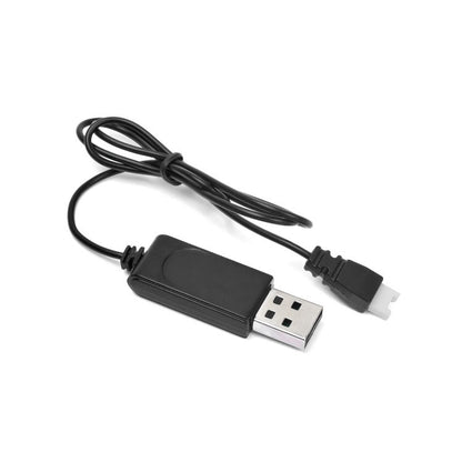 USB Charging Cable 3.7V 350mAh Air To Air Plug Without Protecting For Drone(Black) -  by PMC Jewellery | Online Shopping South Africa | PMC Jewellery | Buy Now Pay Later Mobicred