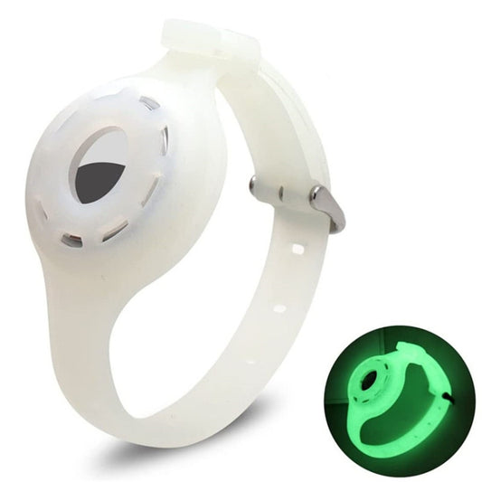 Pet Luminous Collar Locator Cover for Airtag, Specification: M(Luminous Green) - Pet Series by PMC Jewellery | Online Shopping South Africa | PMC Jewellery | Buy Now Pay Later Mobicred