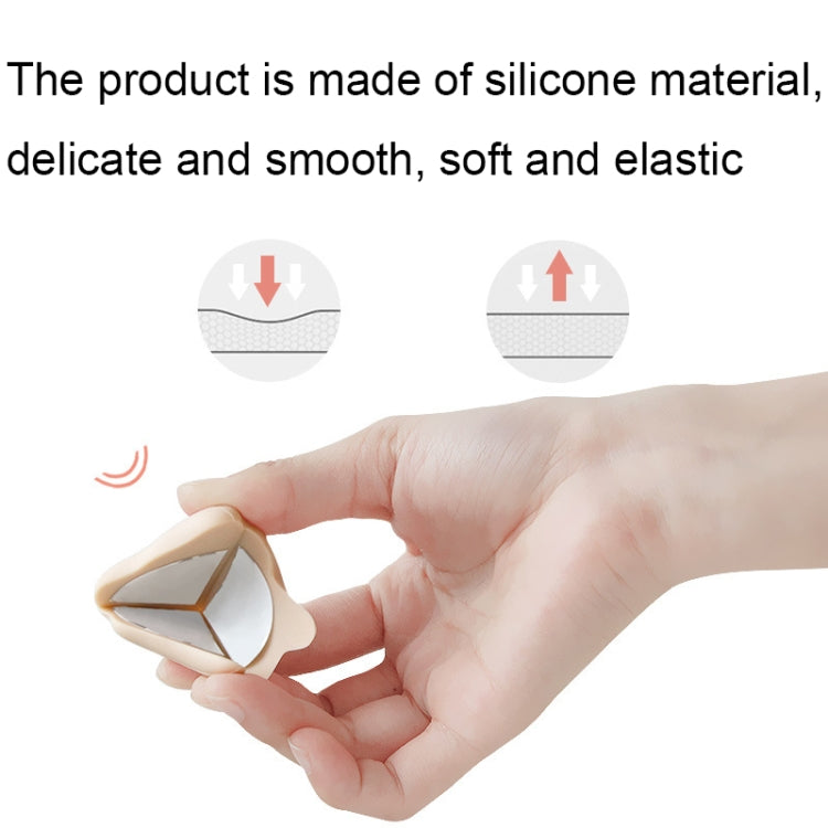 Baby Table Corner Anti-collision Silicone Protective Cover(Orange) - Crash Pads by PMC TechLife | Online Shopping South Africa | PMC TechLife | Buy Now Pay Later Mobicred