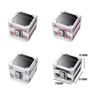 Nail Polishing Head 25 Holes Display Stand Dustproof Storage Box(Aurora)