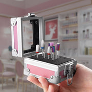 Nail Polishing Head 25 Holes Display Stand Dustproof Storage Box(Aurora)