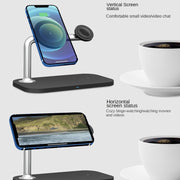 3 In 1 Magnetic Wireless Charger For iPhone12/13/14/15/16&iWatch&AirPods(Black)