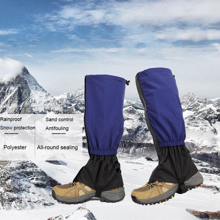 Outdoor Snow Desert Sand-proof Waterproof Foot Cover, Spec: Extended (Royal Blue) - Mountaineering Outfit by PMC TechLife | Online Shopping South Africa | PMC TechLife
