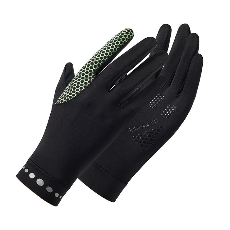 1 Pair XC-14 Riding Driving Sunscreen Anti-UV Fingerless Ice Silk Gloves, Style: Honeycomb (Black) - Safety Gloves by PMC TechLife | Online Shopping South Africa | PMC TechLife | Buy Now Pay Later Mobicred
