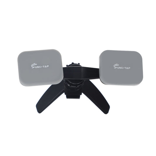 SUMITAP STH-S44Y Car Mobile Phone Double Head Magnetic Stand(Gray) - Universal Car Holders by SUMITAP | Online Shopping South Africa | PMC Jewellery | Buy Now Pay Later Mobicred