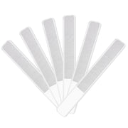 6 PCS Transparent Nano Glass Polished Nail File, Specification: Glass File Bulk