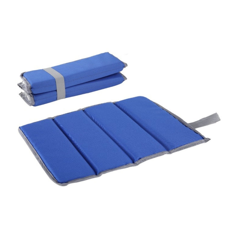 2 PCS Outdoor Waterproof and Moisture-proof Foldable Picnic Cushion(Blue) - Camping Mats by PMC TechLife | Online Shopping South Africa | PMC TechLife | Buy Now Pay Later Mobicred