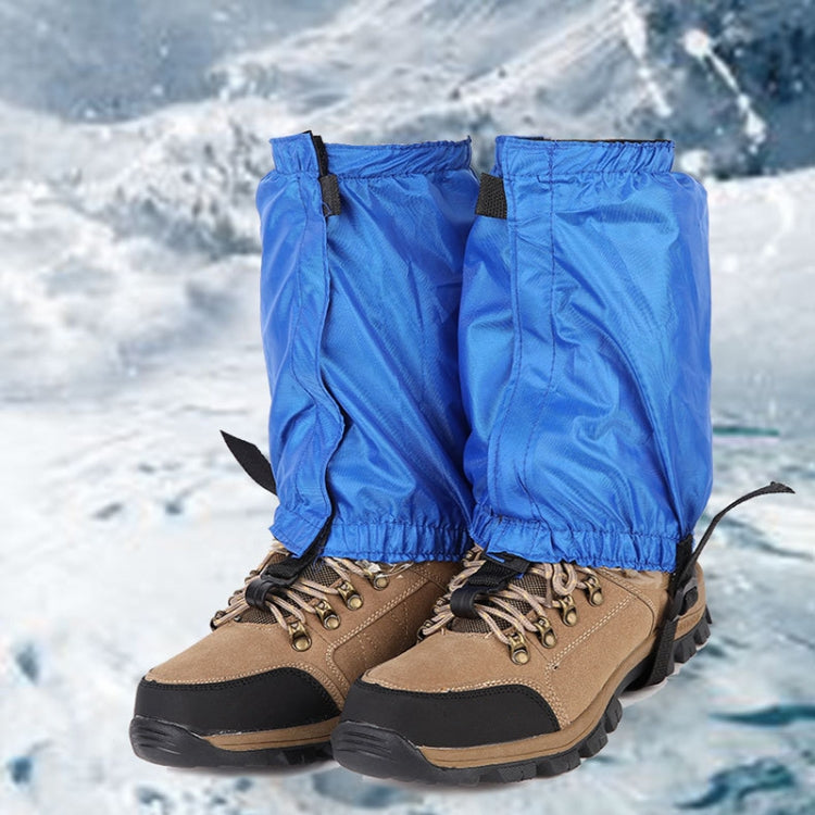 04 Outdoor Short Mountaineering Anti-Snow Leg Covers(Navy Blue) - Mountaineering Outfit by PMC TechLife | Online Shopping South Africa | PMC TechLife | Buy Now Pay Later Mobicred