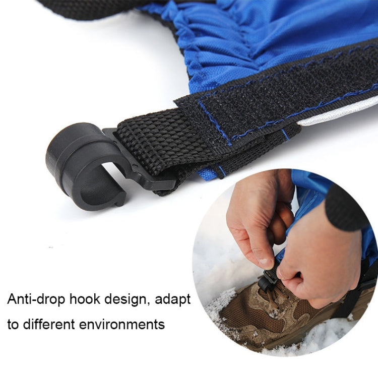 04 Outdoor Short Mountaineering Anti-Snow Leg Covers(Red) - Mountaineering Outfit by PMC TechLife | Online Shopping South Africa | PMC TechLife | Buy Now Pay Later Mobicred