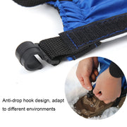 04 Outdoor Short Mountaineering Anti-Snow Leg Covers(Navy Blue)