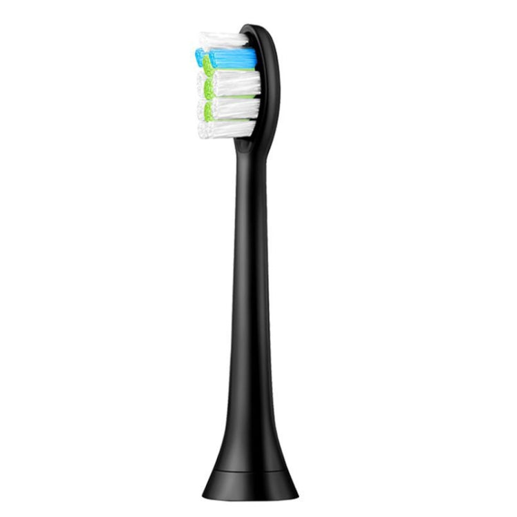 Toothbrush Head For Philips HX3/HX6/HX9 Series(Double Effect Black) - Replacement Brush Heads by PMC TechLife | Online Shopping South Africa | PMC TechLife | Buy Now Pay Later Mobicred