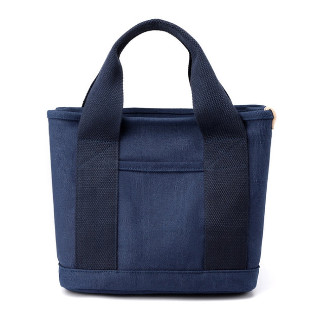 2110 Three-dimensional Multi-compartment Shoulder Bag Handbag(Navy Blue)