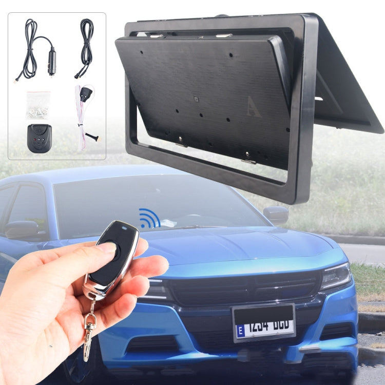 US Standard Flop Car License Plate Frame Modified License Plate Holder - License Plate Covers & Frames by PMC TechLife | Online Shopping South Africa | PMC TechLife | Buy Now Pay Later Mobicred