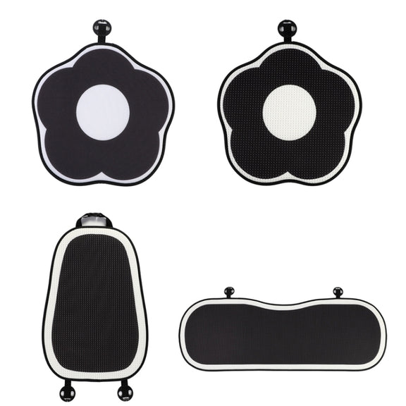 Ice Silk Simple Car Breathable Seat Cushion Cool Pad Summer Universal, Style: Honeycomb Backrest