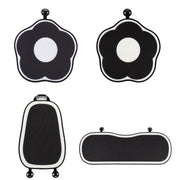 Ice Silk Simple Car Breathable Seat Cushion Cool Pad Summer Universal, Style: Honeycomb Back Row