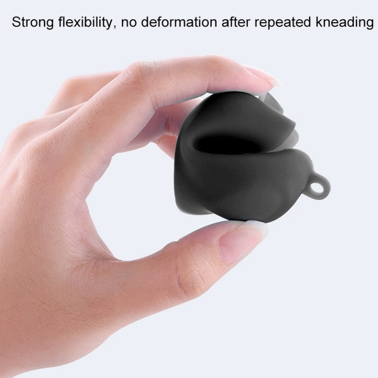 2 PCS Thumb Camera Silicone Case + Lanyard For Insta360 GO2(White) - Case & Bags by PMC TechLife | Online Shopping South Africa | PMC TechLife | Buy Now Pay Later Mobicred