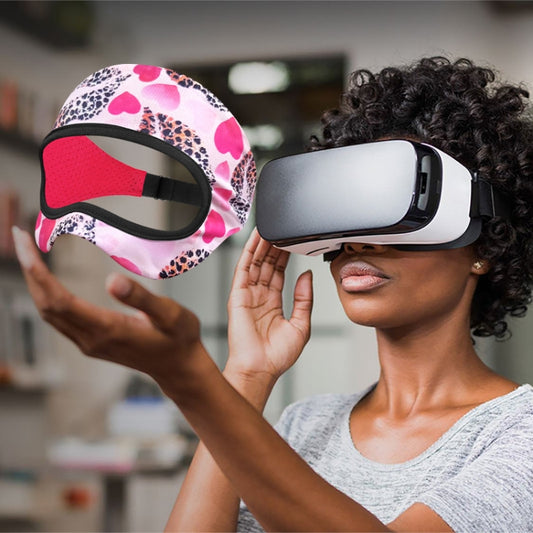 VR Glasses Sweatproof Breathable Eye Mask(Love Flower) - VR Accessories by PMC Jewellery | Online Shopping South Africa | PMC Jewellery | Buy Now Pay Later Mobicred