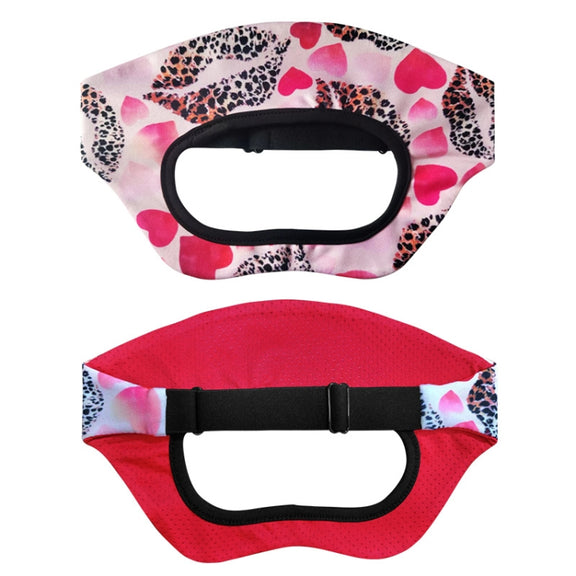 VR Glasses Sweatproof Breathable Eye Mask(Love Flower)