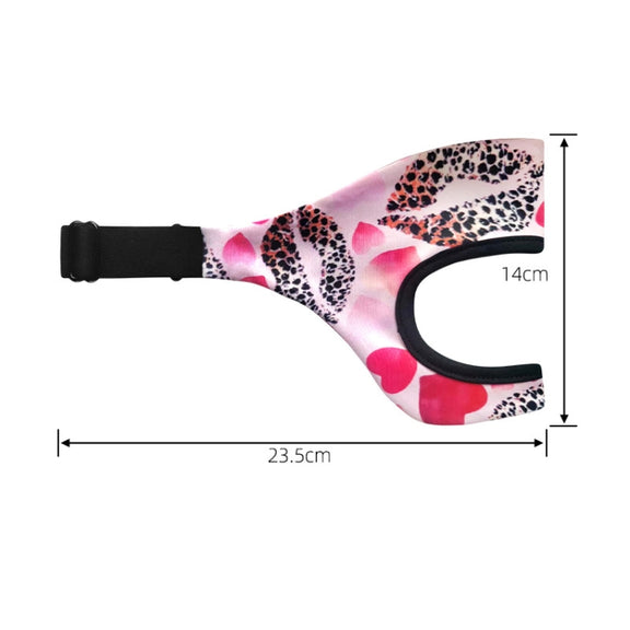 VR Glasses Sweatproof Breathable Eye Mask(Love Flower)
