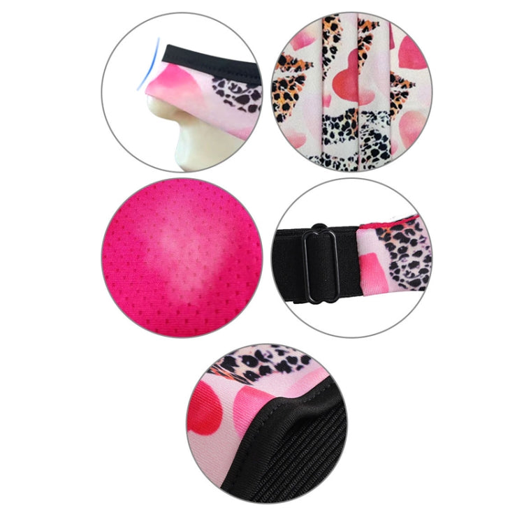 VR Glasses Sweatproof Breathable Eye Mask(Love Flower) - VR Accessories by PMC TechLife | Online Shopping South Africa | PMC TechLife | Buy Now Pay Later Mobicred