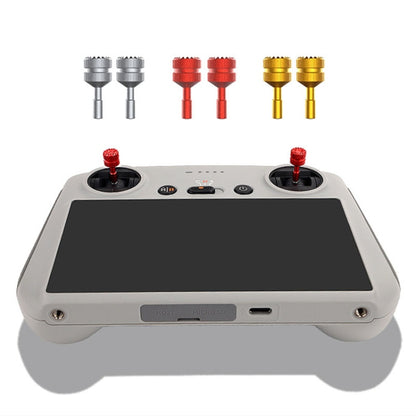 1 Pair Sunnylife MM3-YG393 For DJI Mini3 Pro DJI RC With Screen Remote Control Thumb Rocker(Titanium) - Other by Sunnylife | Online Shopping South Africa | PMC Jewellery | Buy Now Pay Later Mobicred