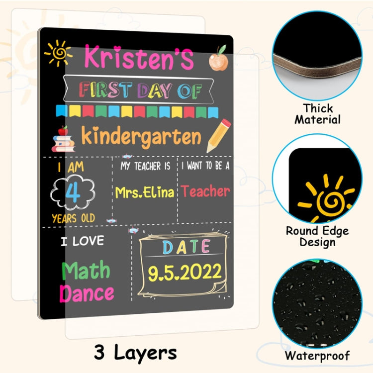 Children Graduation Photo Hanging Crafts Blackboard Message Board - Message Boards by PMC TechLife | Online Shopping South Africa | PMC TechLife