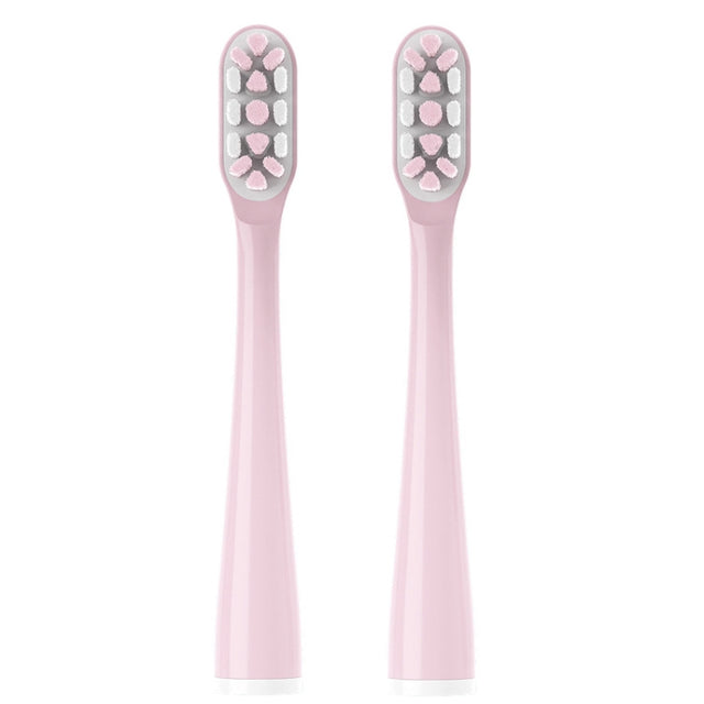 2 PCS Achor Free Tufting Electric Toothbrush Head for Usmile(Pink)