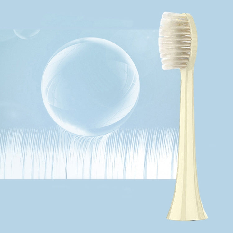 2 PCS Electric Toothbrush Head for Ulike UB602 UB603 UB601,Style: Bright White Type White - Replacement Brush Heads by PMC TechLife | Online Shopping South Africa | PMC TechLife | Buy Now Pay Later Mobicred