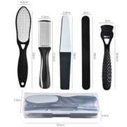 DT17-1 17 In 1 Pedicure Kit Foot File And Grinder Exfoliating Manicure And Pedicure Tools(White)