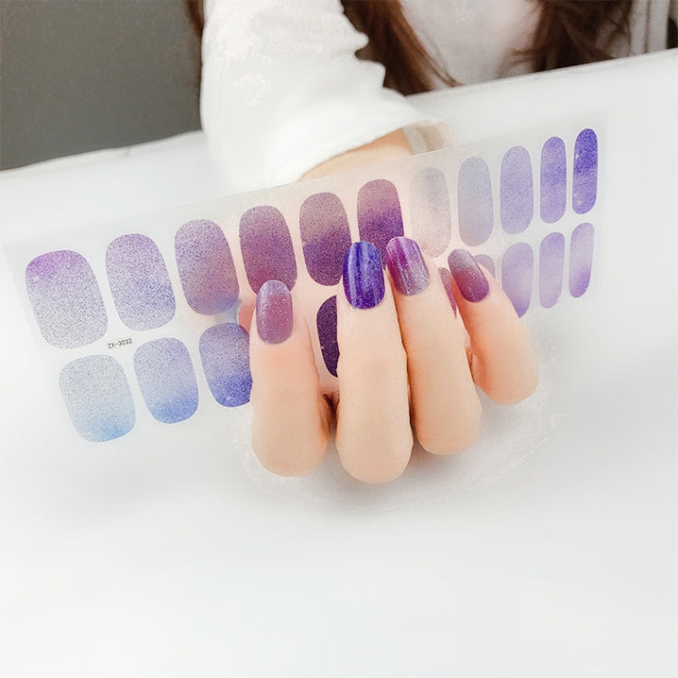 22 Fingers Shiny Onion Powder Starry Waterproof Nail Sticker(ZX-3032) - free shipping - PMC TechLife - Order now!
