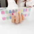 22 Fingers Shiny Onion Powder Starry Waterproof Nail Sticker(ZX-3036) - free shipping - PMC Jewellery - Order now!