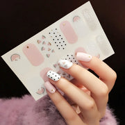 10 PCS 3D Hot Stamping Water-resistant Nail Art Sticker(Z/A099)
