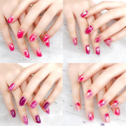 10 PCS 3D Hot Stamping Water-resistant Nail Art Sticker(Z/A109)