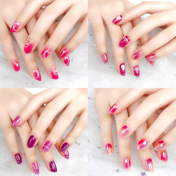 10 PCS 3D Hot Stamping Water-resistant Nail Art Sticker(Z/A083)