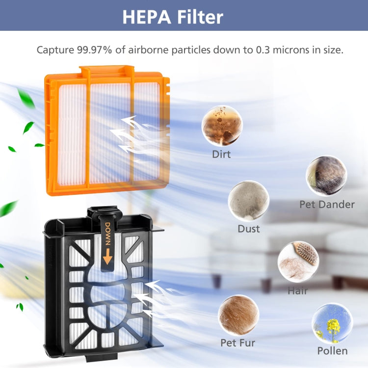 For Shark AI AV2501AE / AV2502AE Robot Vacuum Accessories Filter Cotton - free shipping - PMc TechLife - Order now!