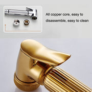 Multifunctional Wome Washers Pressure With Water Stop Woman Wash Nozzle, Style: Chrome