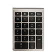BT304 22 Keys Laptop Mini Wireless Keyboard, Spec: Bluetooth (Silver Black) - free shipping - PMC TechLife - Order now!