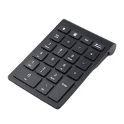 BT304 22 Keys Laptop Mini Wireless Keyboard, Spec: Bluetooth (Silver Black)