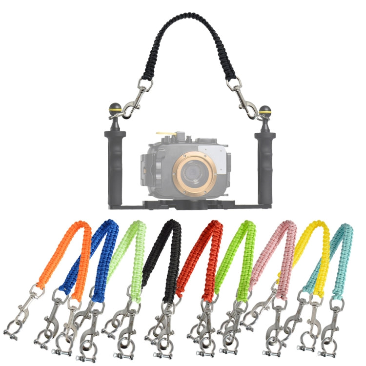 KEEP DIVING RP-D01 Diving Camera Tray Handle Rope Lanyard Strap, Color: Yellow