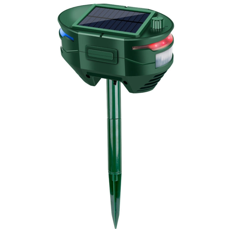 RC-544 Outdoor Solar Ultrasonic Infrared Sensor Animal Repeller(Dark Green) - Outdoor Insect Repellent by PMC TechLife | Online Shopping South Africa | PMC TechLife