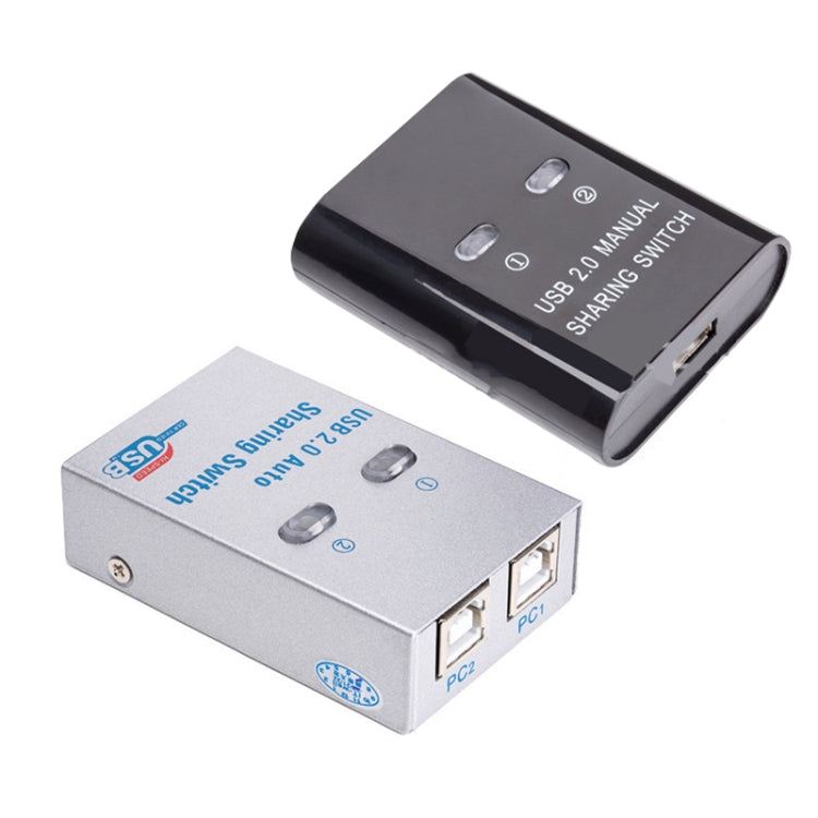 SW68 2 In 1 Switcher USB Automatic Print Sharer, Color: Silver - USB 2.0 HUB by PMC Jewellery | Online Shopping South Africa | PMC Jewellery | Buy Now Pay Later Mobicred